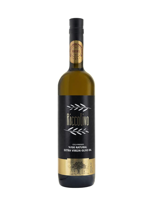Riccolivo Premium Natives Olivenöl Extra 750 ml – Early Harvest – Kaltgepresst – Ausgezeichnet London 2023